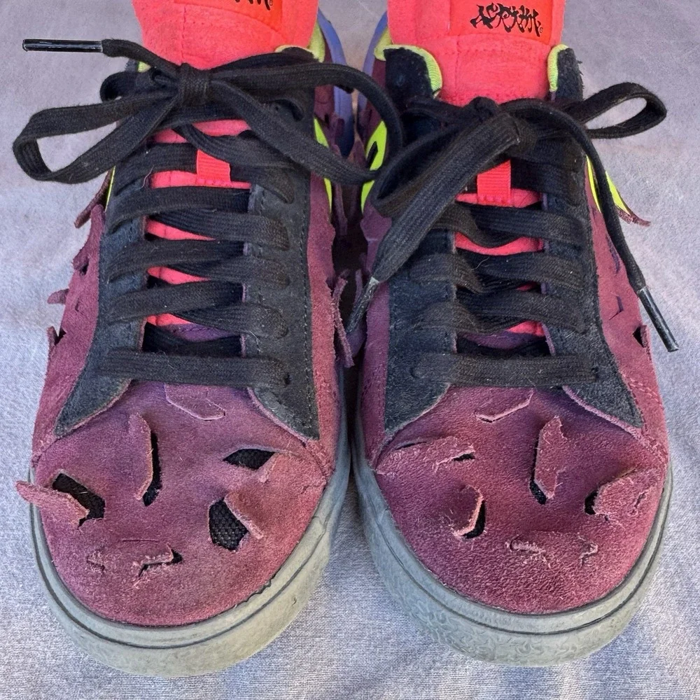 Size 6.5 - Nike Acronym X Blazer Low‎ Night Maroon Mens Sneakers Skateboarding